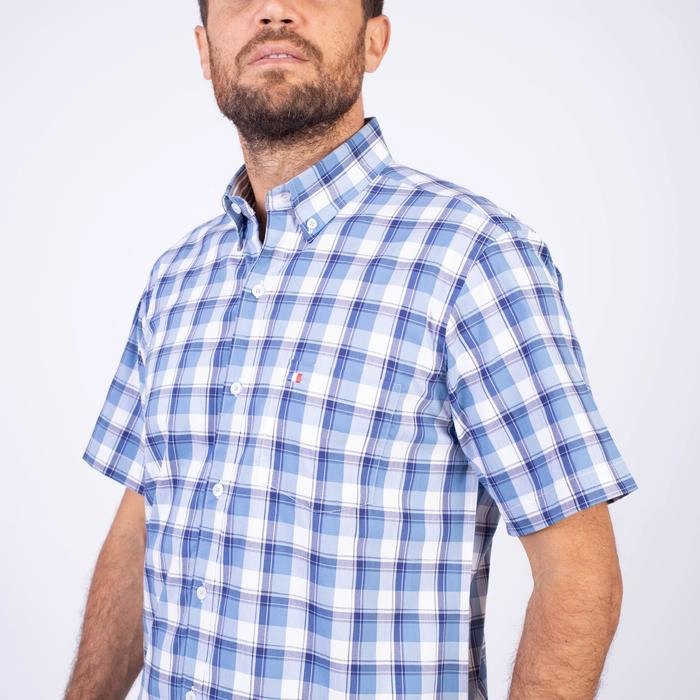 CAMISA MANGA CORTA ALGODÓN HOMBRE PIERRE CARDIN - 5