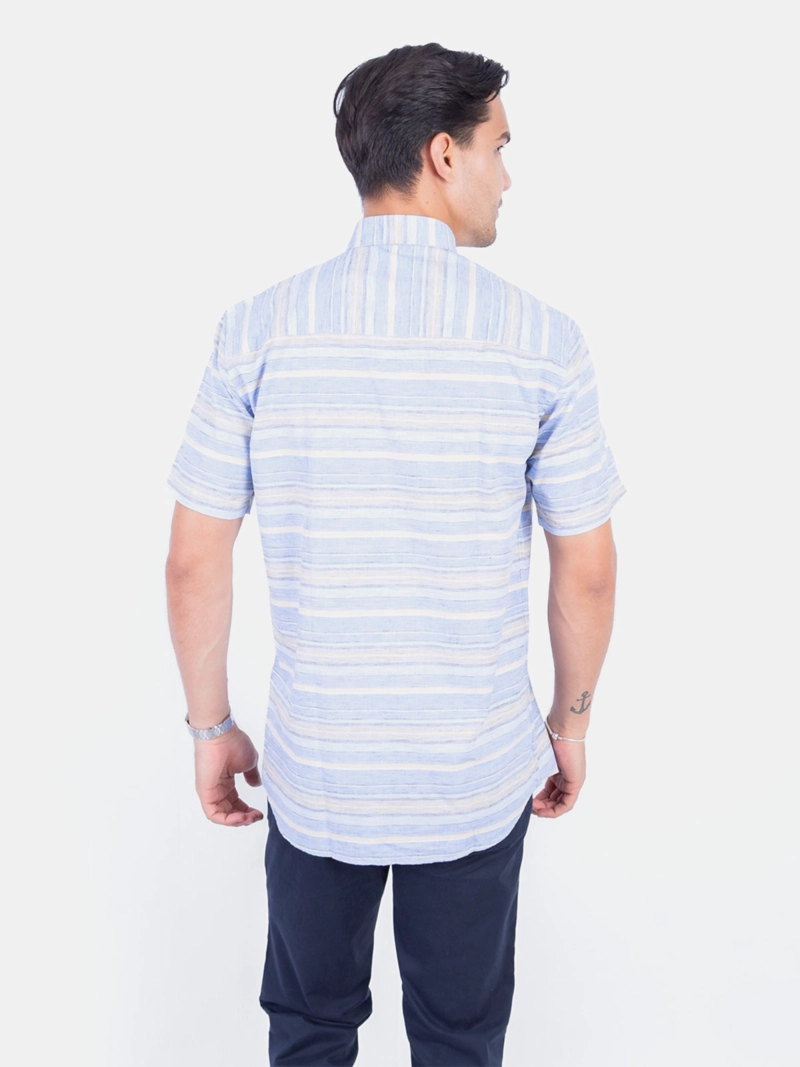 CAMISA MANGA CORTA ALGODÓN HOMBRE PIERRE CARDIN - 2