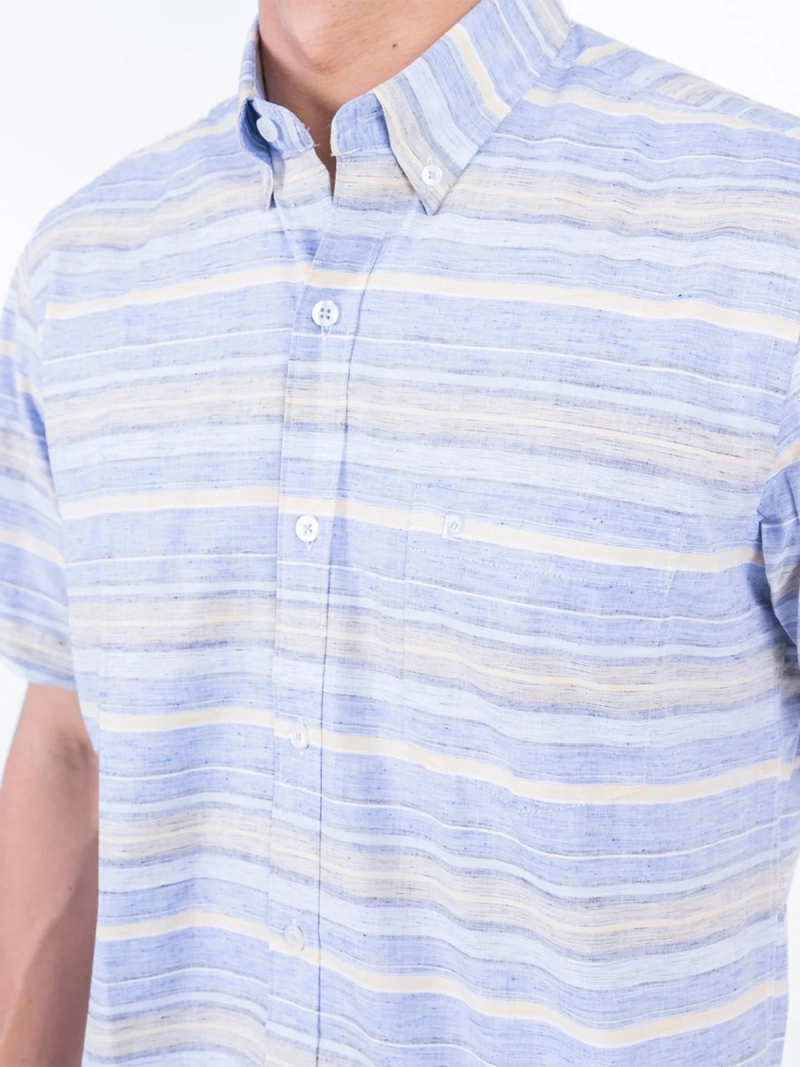 CAMISA MANGA CORTA ALGODÓN HOMBRE PIERRE CARDIN - 3