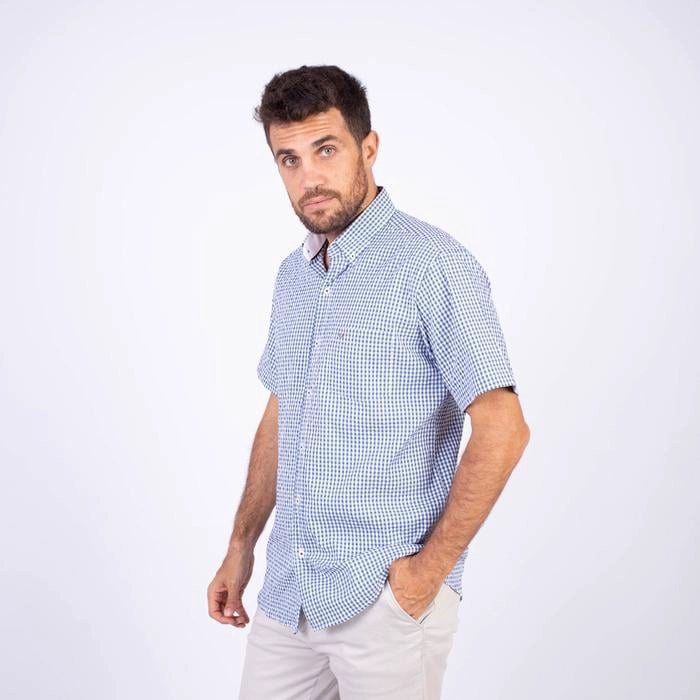 CAMISA MANGA CORTA ALGODÓN HOMBRE PIERRE CARDIN - 2