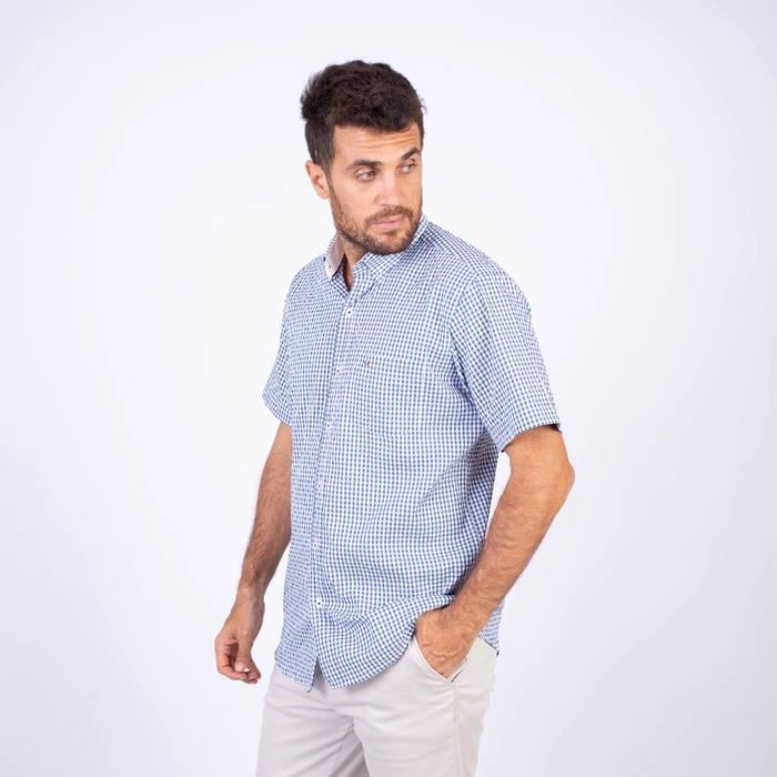 CAMISA MANGA CORTA ALGODÓN HOMBRE PIERRE CARDIN - 3