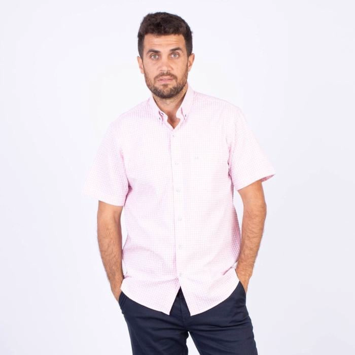 CAMISA MANGA CORTA ALGODÓN HOMBRE PIERRE CARDIN - 1