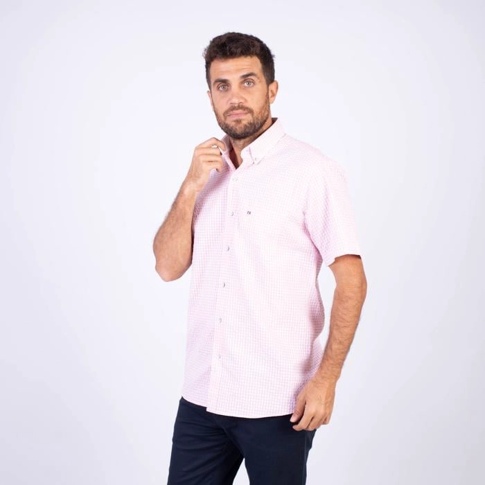 CAMISA MANGA CORTA ALGODÓN HOMBRE PIERRE CARDIN - 3