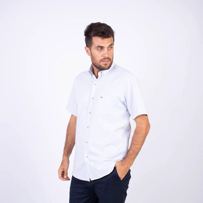 CAMISA MANGA CORTA ALGODÓN HOMBRE PIERRE CARDIN - 2
