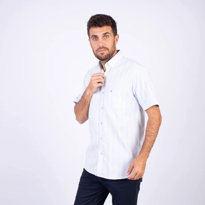 CAMISA MANGA CORTA ALGODÓN HOMBRE PIERRE CARDIN - 3