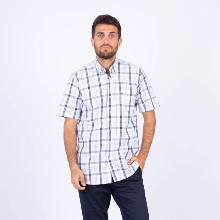 CAMISA MANGA CORTA ALGODÓN HOMBRE PIERRE CARDIN - 1