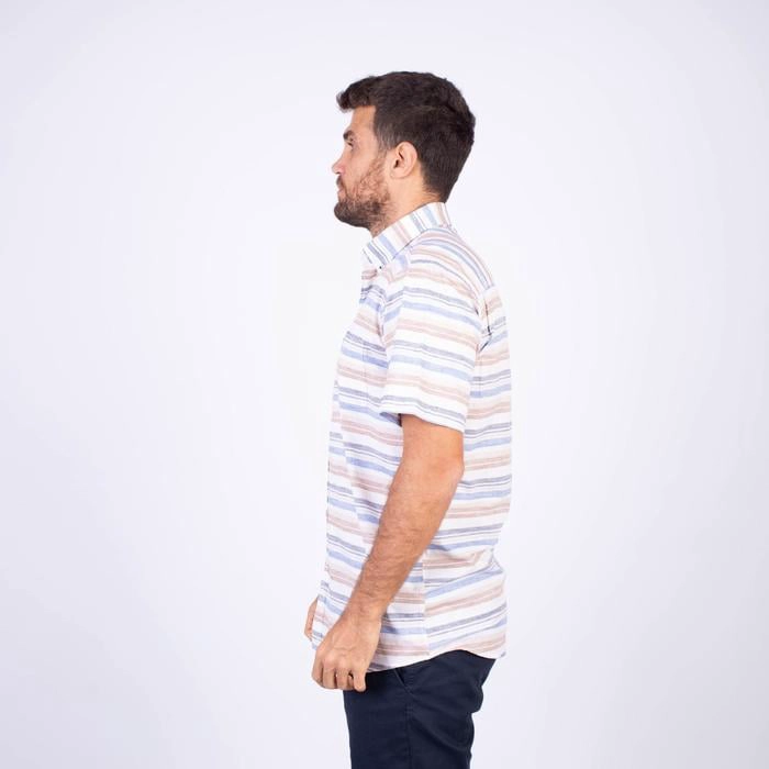 CAMISA MANGA CORTA ALGODÓN HOMBRE PIERRE CARDIN - 4