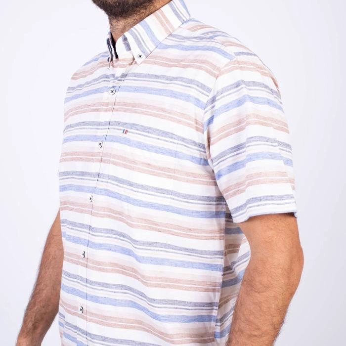 CAMISA MANGA CORTA ALGODÓN HOMBRE PIERRE CARDIN - 5