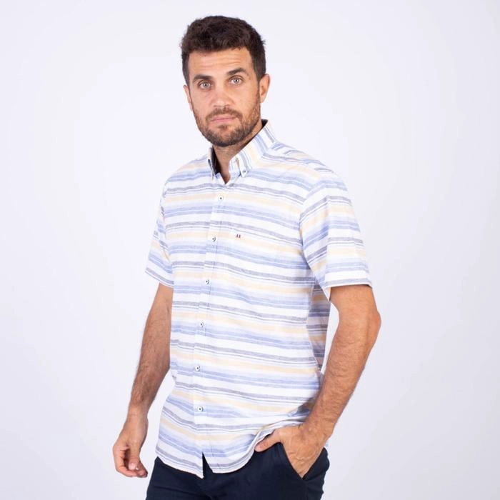 CAMISA MANGA CORTA ALGODÓN HOMBRE PIERRE CARDIN - 2