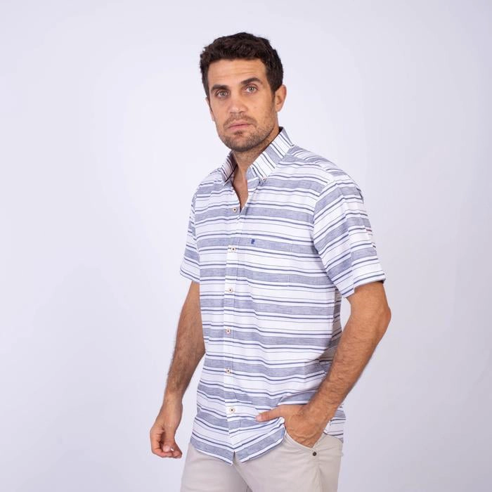 CAMISA MANGA CORTA ALGODÓN HOMBRE PIERRE CARDIN - 2