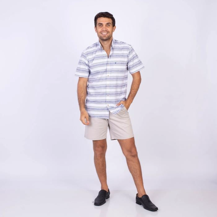 CAMISA MANGA CORTA ALGODÓN HOMBRE PIERRE CARDIN - 7