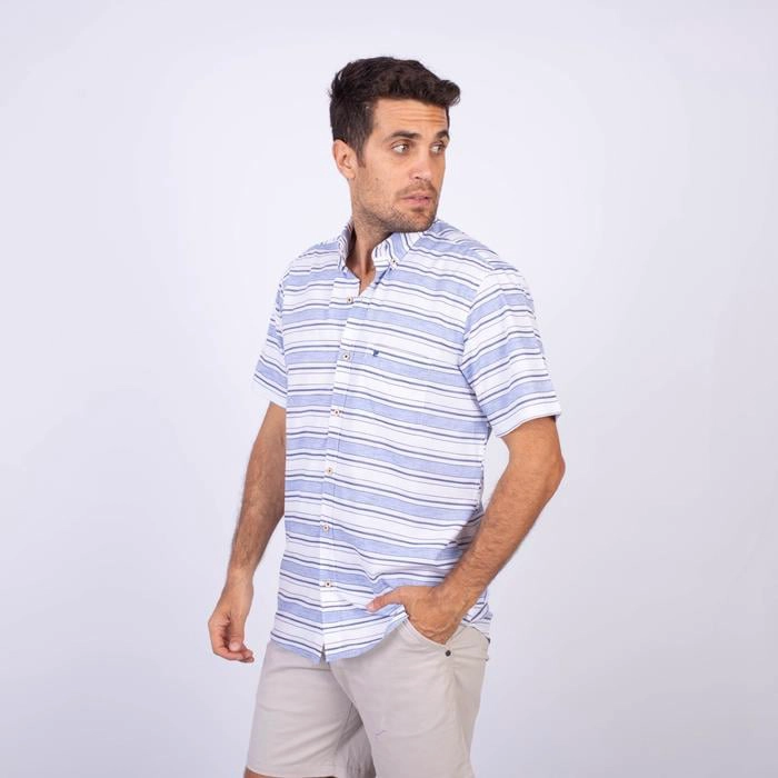 CAMISA MANGA CORTA ALGODÓN HOMBRE PIERRE CARDIN - 3