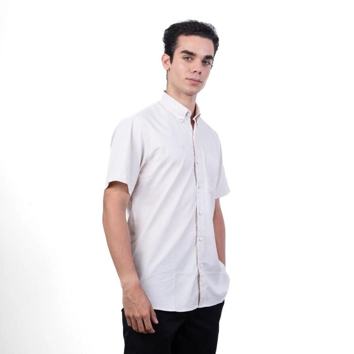 CAMISA MANGA CORTA ALGODÓN HOMBRE PIERRE CARDIN - 3