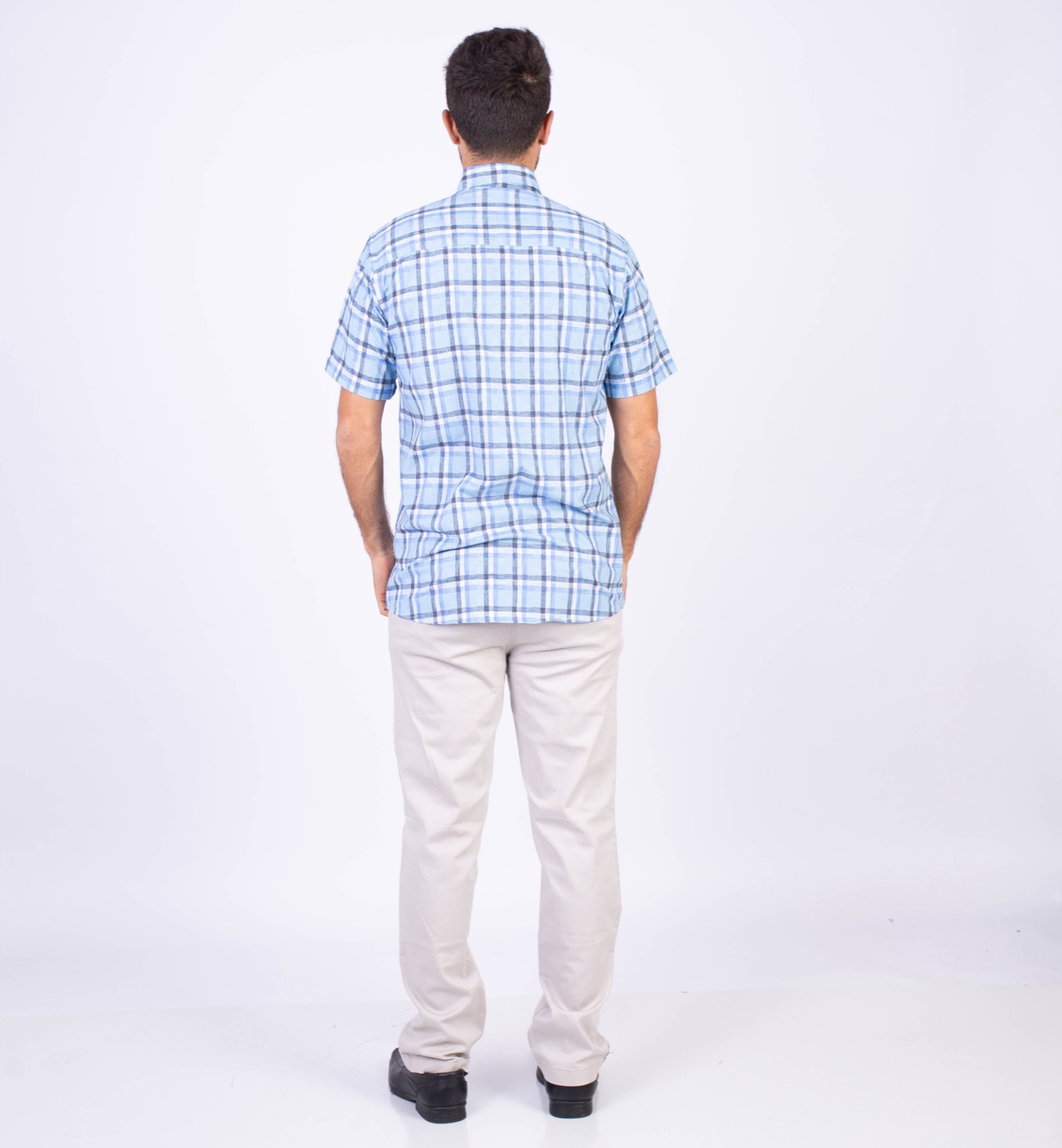 CAMISA MANGA CORTA HOMBRE PIERRE CARDIN ETQ LINEN COLLECTION PC-62407CA - 7