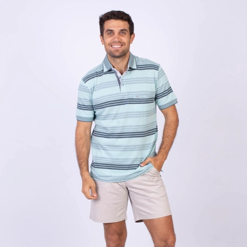 POLO MANGA CORTA ALGODÓN HOMBRE PIERRE CARDIN - 1