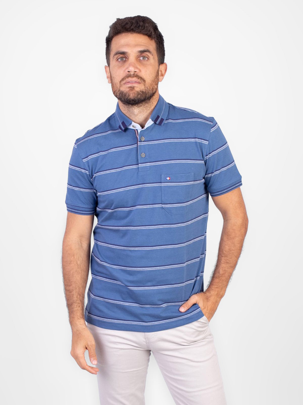POLO MANGA CORTA PIERRE CARDIN BOX - 1