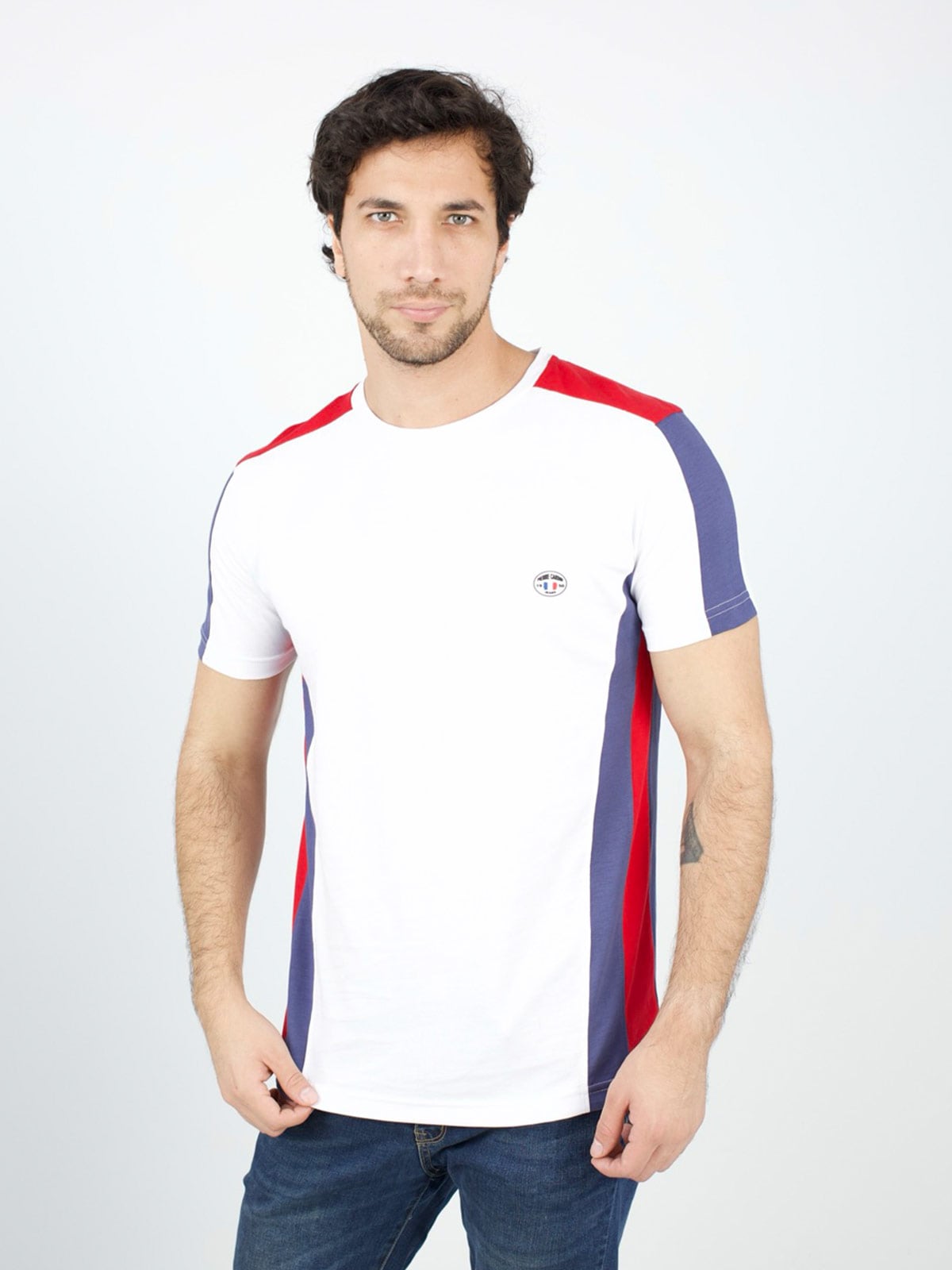 POLO MANGA CORTA HOMBRE PIERRE CARDIN CUELLO REDONDO - 1