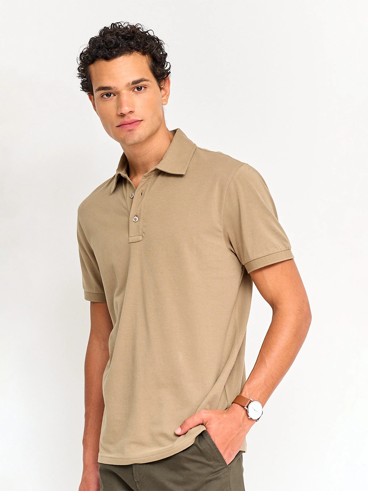 POLO MANGA CORTA HOMBRE CACHAREL BRIST - 1