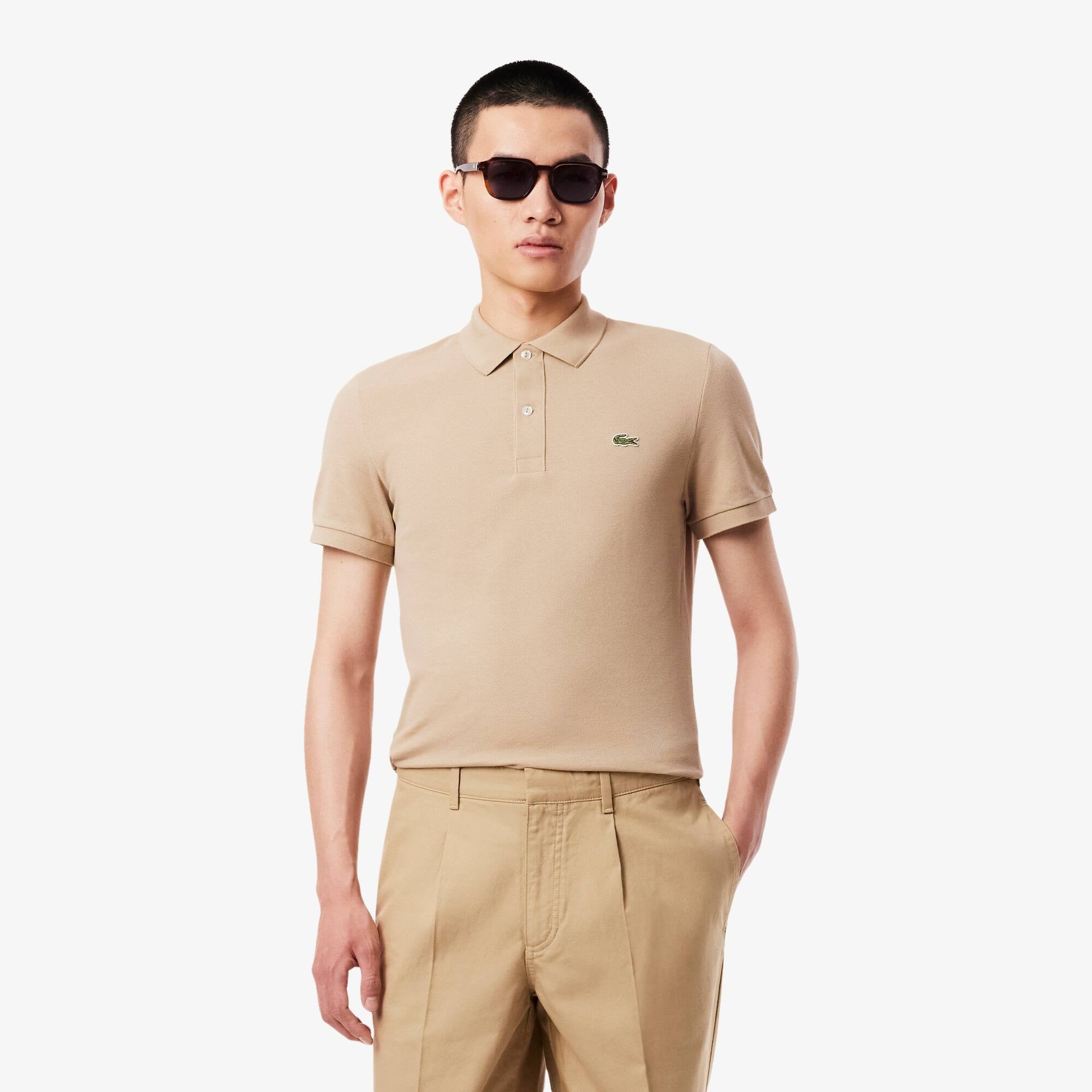 POLO MANGA CORTA ALGODÓN HOMBRE LACOSTE - 1