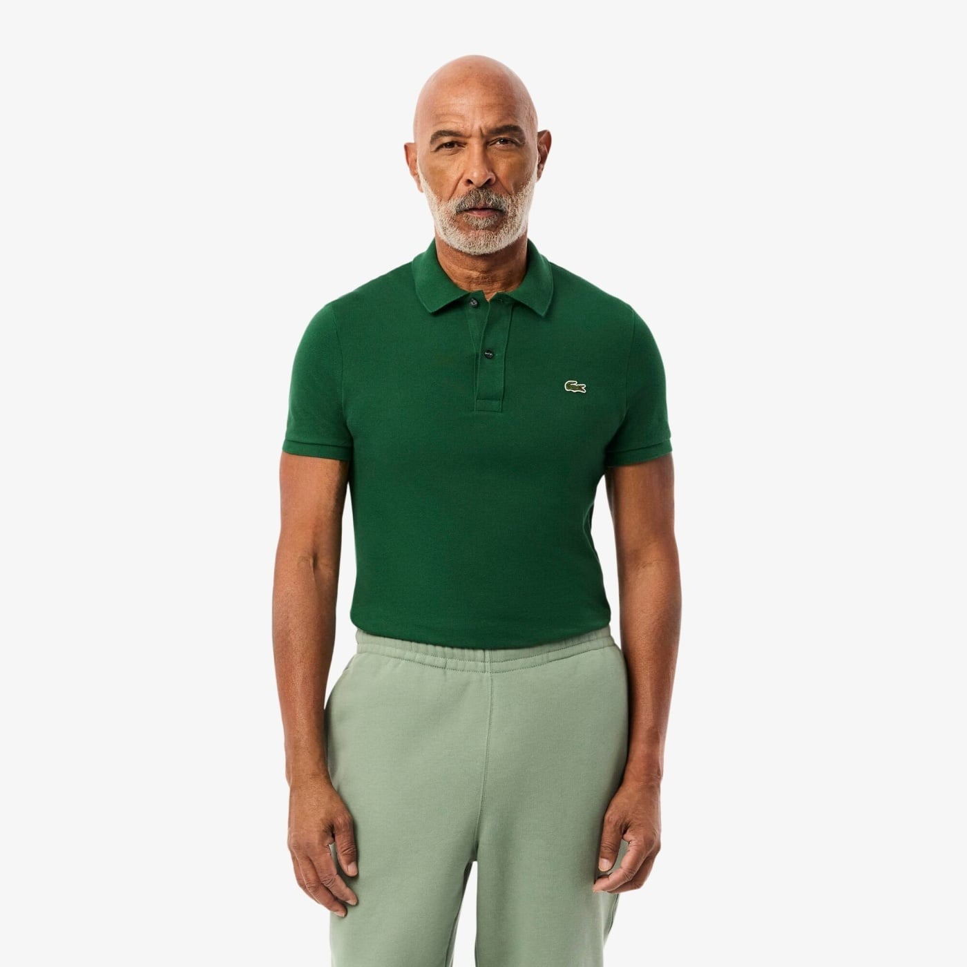 POLO MANGA CORTA ALGODÓN HOMBRE LACOSTE - 1