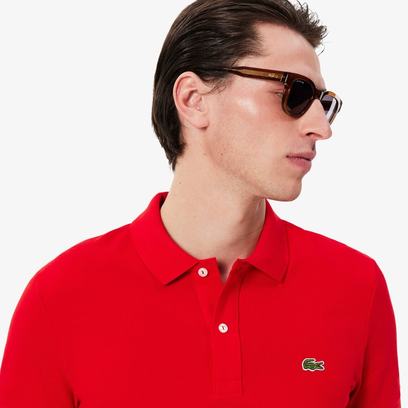POLO MANGA CORTA ALGODÓN HOMBRE LACOSTE - 4