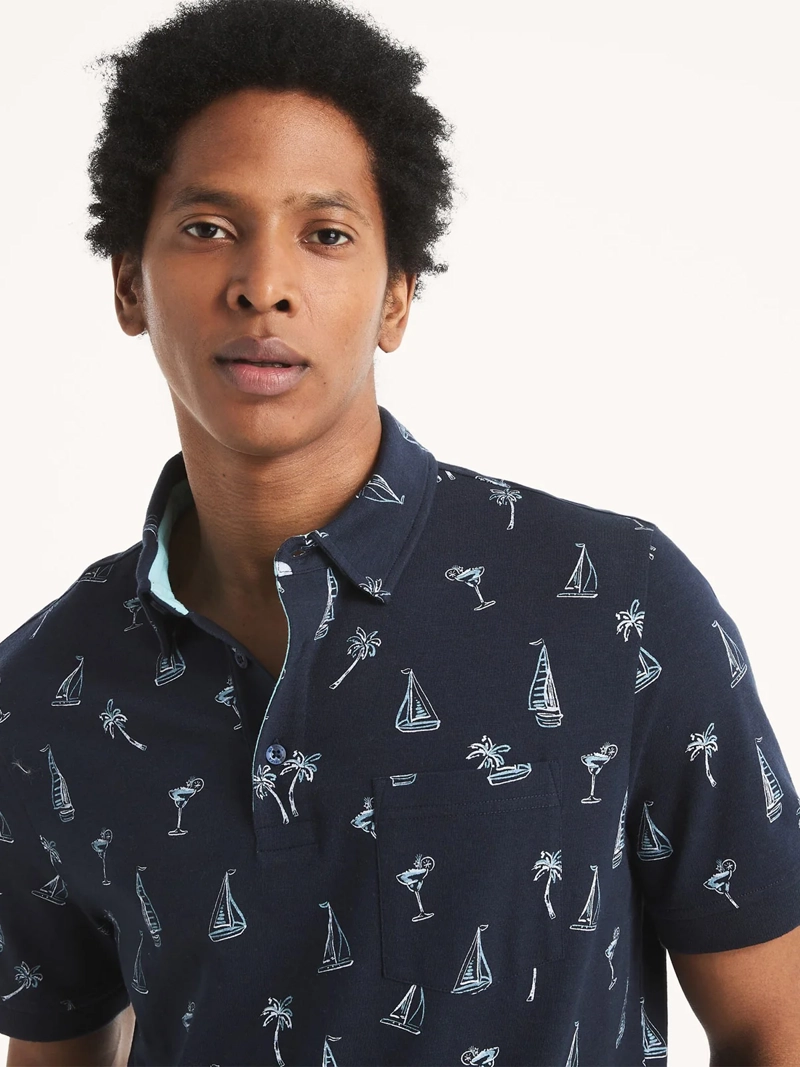 POLO MANGA CORTA HOMBRE NAUTICA KR5607 -4VN - 3