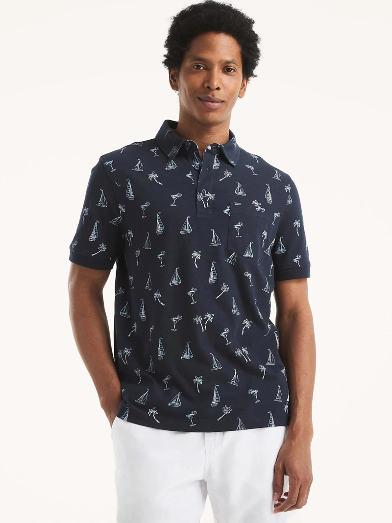 POLO MANGA CORTA HOMBRE NAUTICA KR5607 -4VN - 1