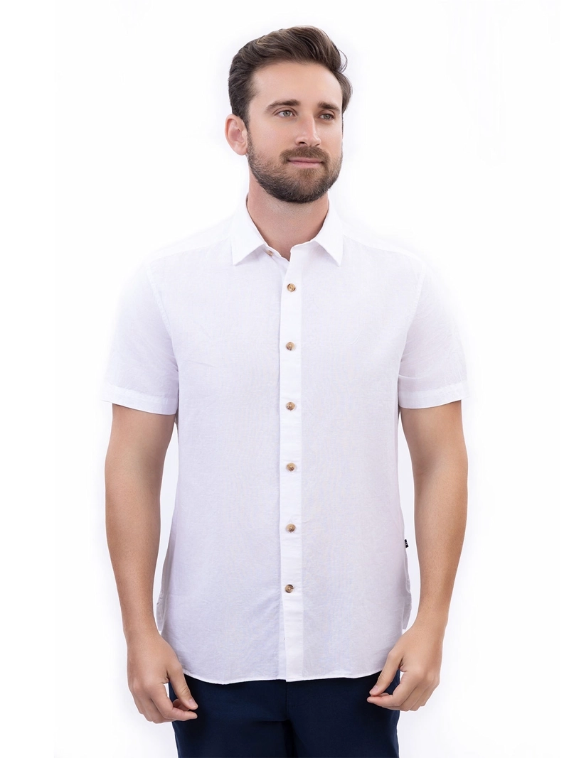 CAMISA MANGA CORTA HOMBRE NAUTICA WR5551-1BW - 1