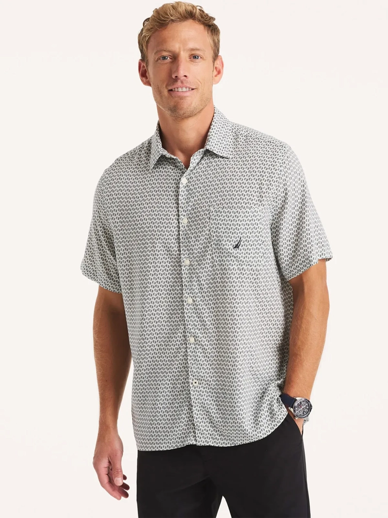 CAMISA MANGA CORTA HOMBRE NAUTICA W48504-1MA - 1