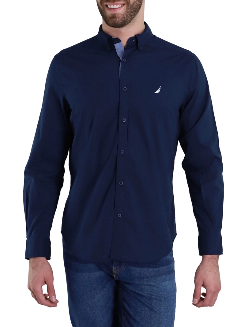 CAMISA MANGA LARGA HOMBRE NAUTICA W74V01-4NV - 1