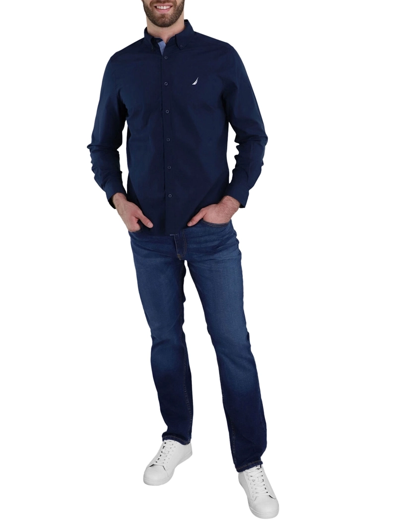 CAMISA MANGA LARGA HOMBRE NAUTICA W74V01-4NV - 3