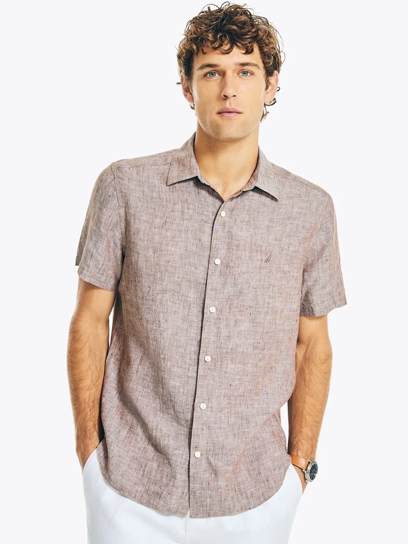 CAMISA MANGA CORTA HOMBRE NAUTICA W35009-2MU - 1