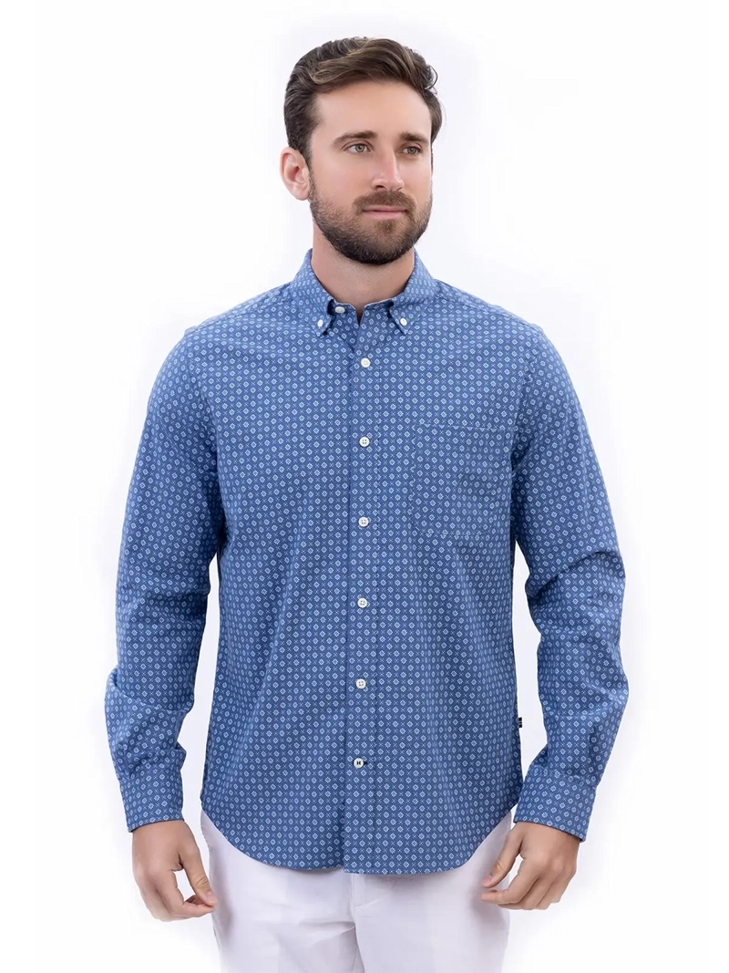 CAMISA MANGA LARGA HOMBRE NAUTICA W55906-4UB - 1