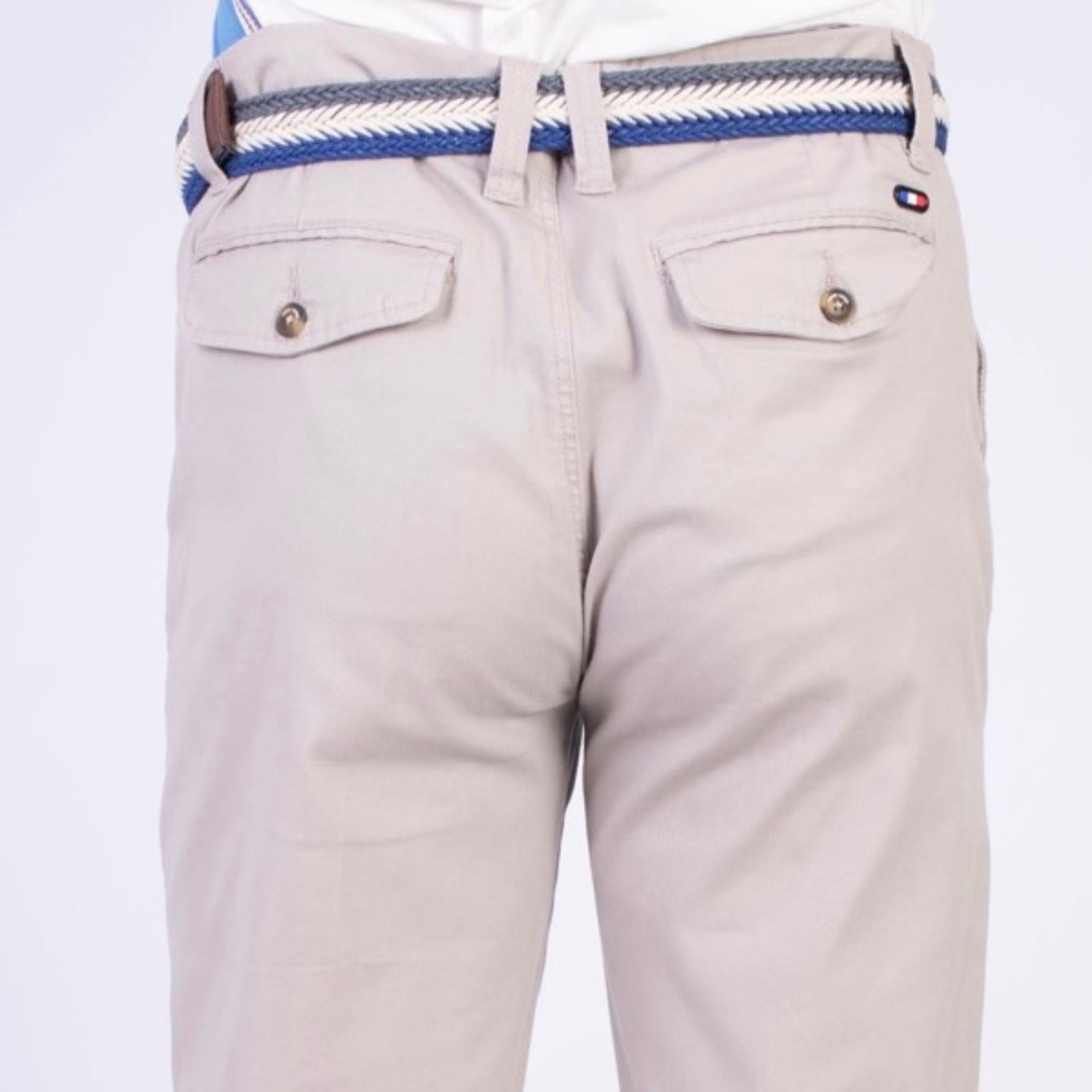 PANTALÓN DRILL HOMBRE PIERRE CARDIN STRETCH PC-6289PAA - 3