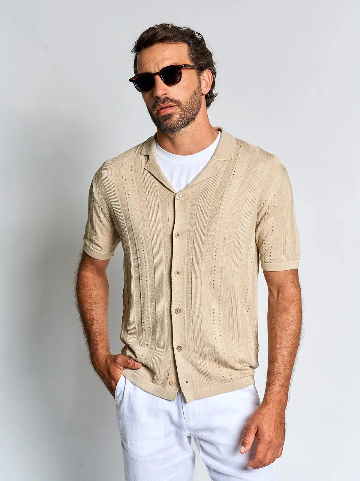 CAMISA MANGA CORTA HOMBRE SPAVALDI BERNARDO - 1