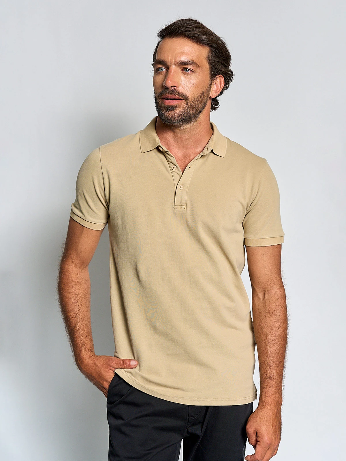 POLO MANGA CORTA HOMBRE SPAVALDI BLAKE - 1
