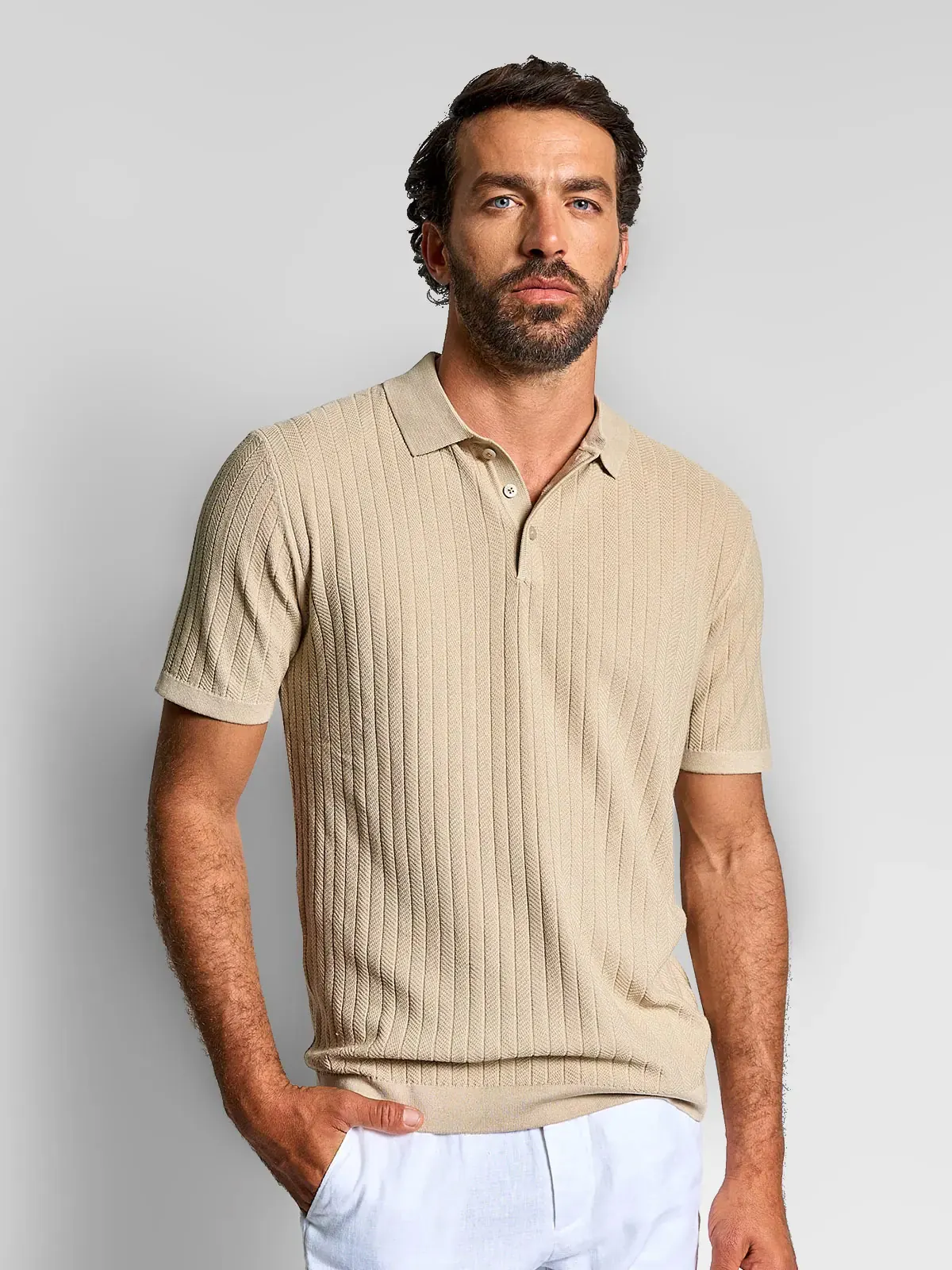 POLO MANGA CORTA HOMBRE SPAVALDI BRUNO - 1