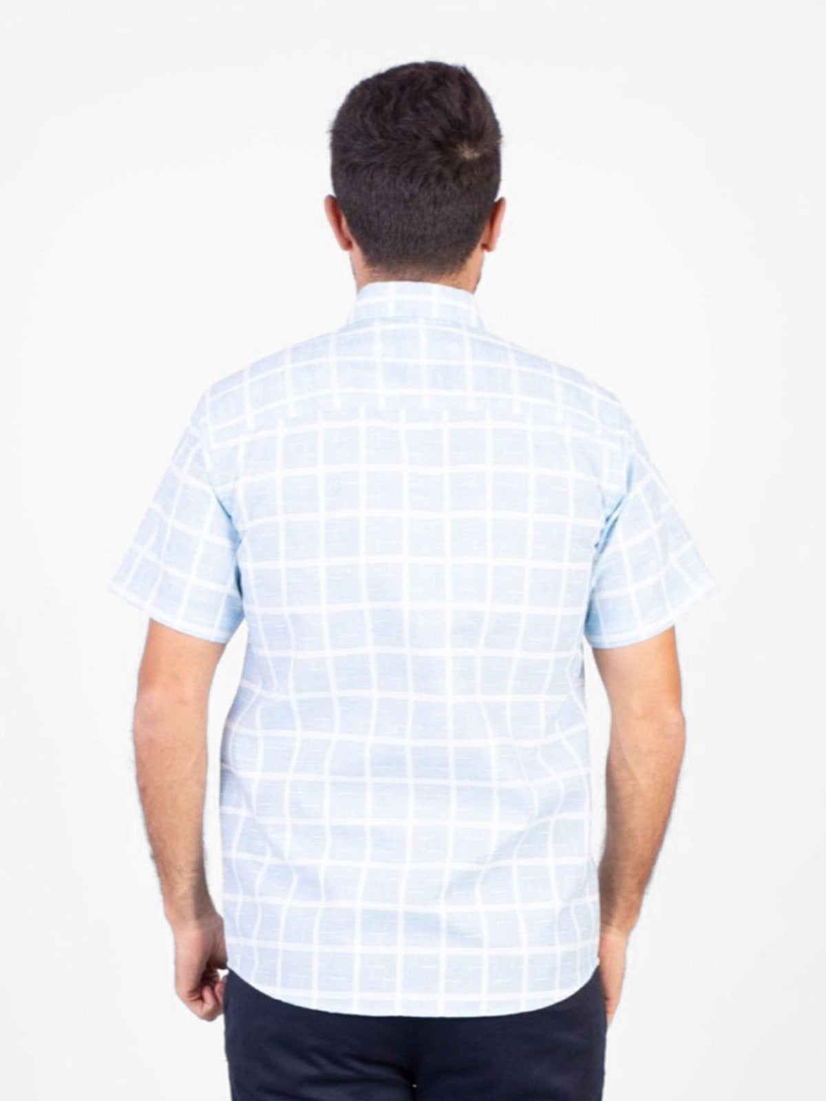 CAMISA MANGA CORTA LINO ALGODÓN HOMBRE PIERRE CARDIN - 2
