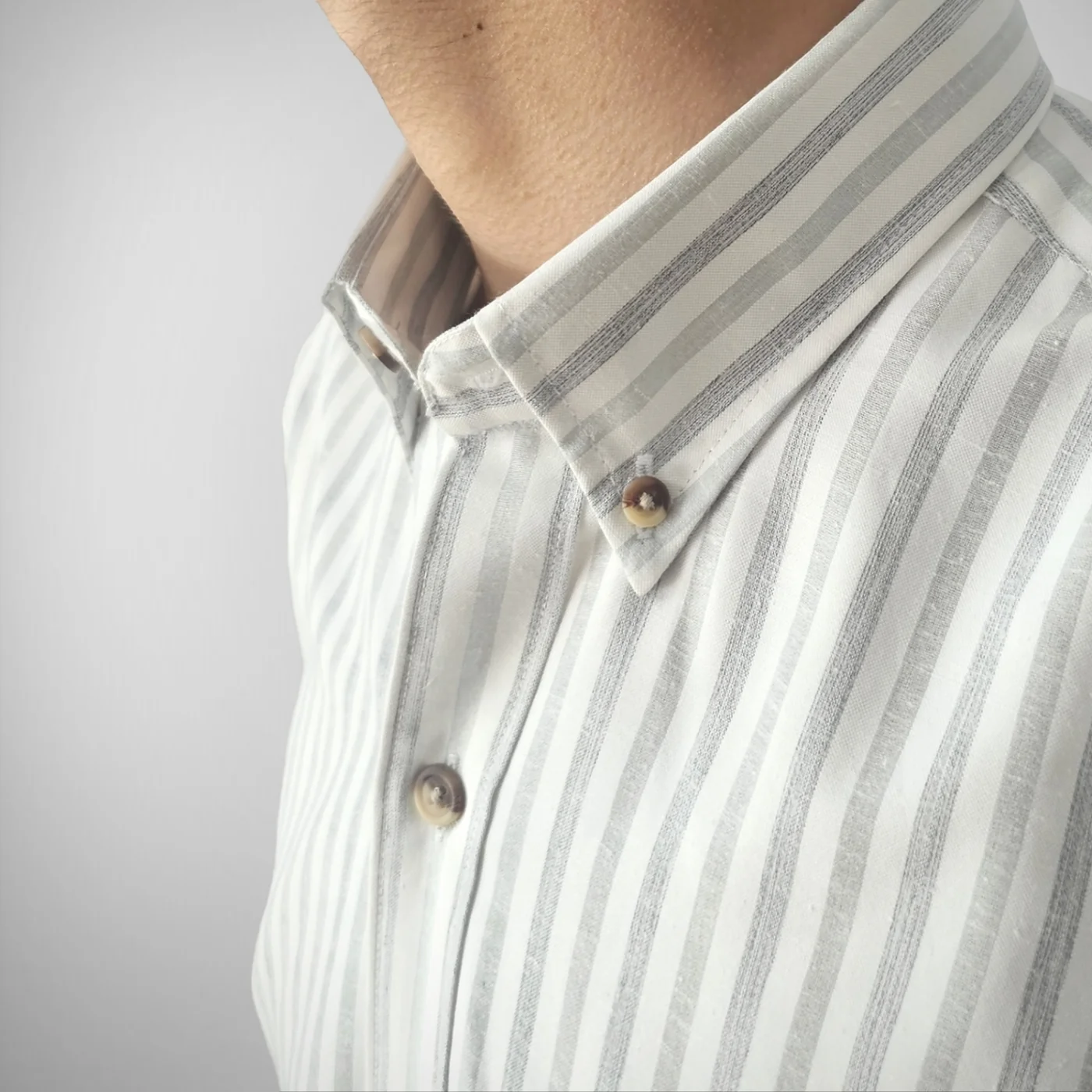 CAMISA MANGA CORTA LINO ALGODÓN HOMBRE PIERRE CARDIN - 3