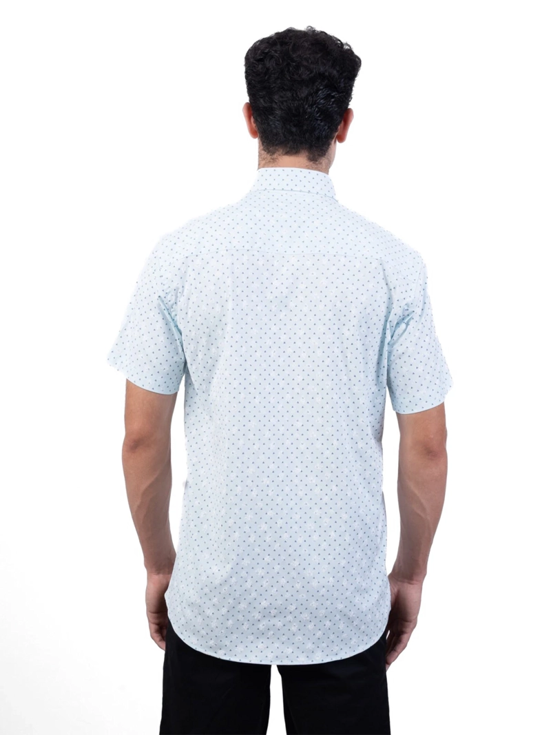 CAMISA MANGA CORTA ALGODÓN HOMBRE PIERRE CARDIN ESTAMPADA - 2