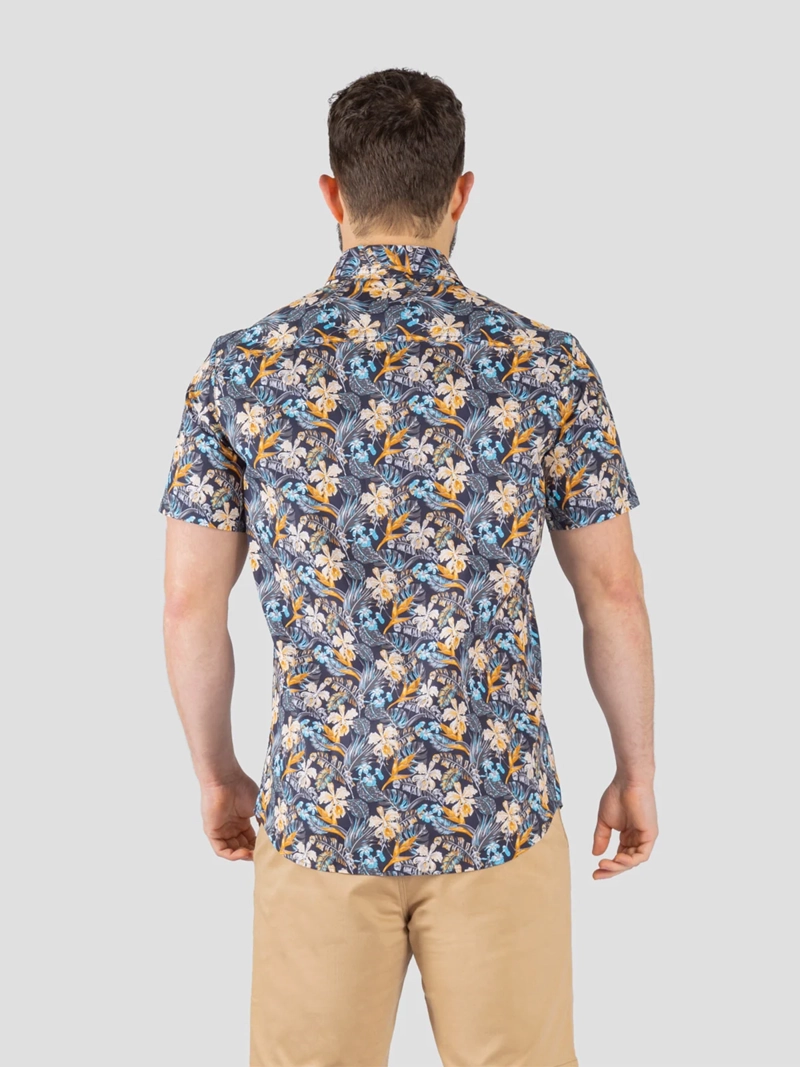 CAMISA ALGODÓN MANGA CORTA HOMBRE JOHN HOLDEN SPORT 9CS207 - 2