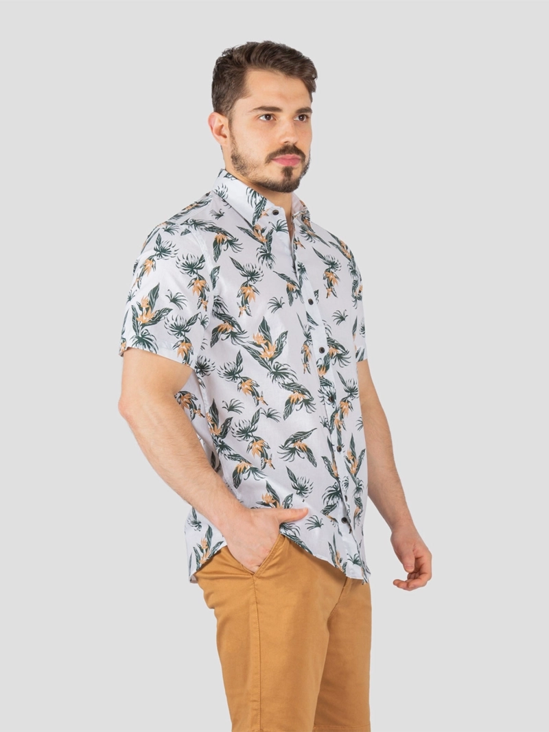 CAMISA ALGODÓN MANGA CORTA HOMBRE JOHN HOLDEN SPORT 9CS224 - 3