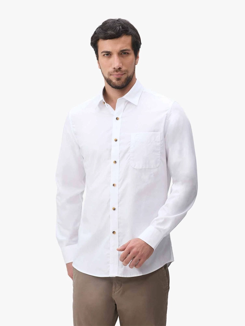 CAMISA ALGODÓN MANGA LARGA HOMBRE JOHN HOLDEN JAQD 9CY634 - 1