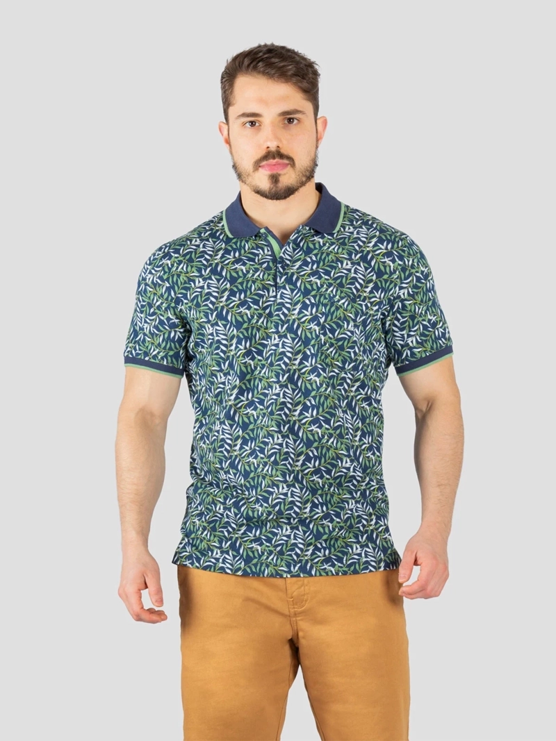 POLO MANGA CORTA HOMBRE JOHN HOLDEN FULLCOBERT EJ1143 - 3