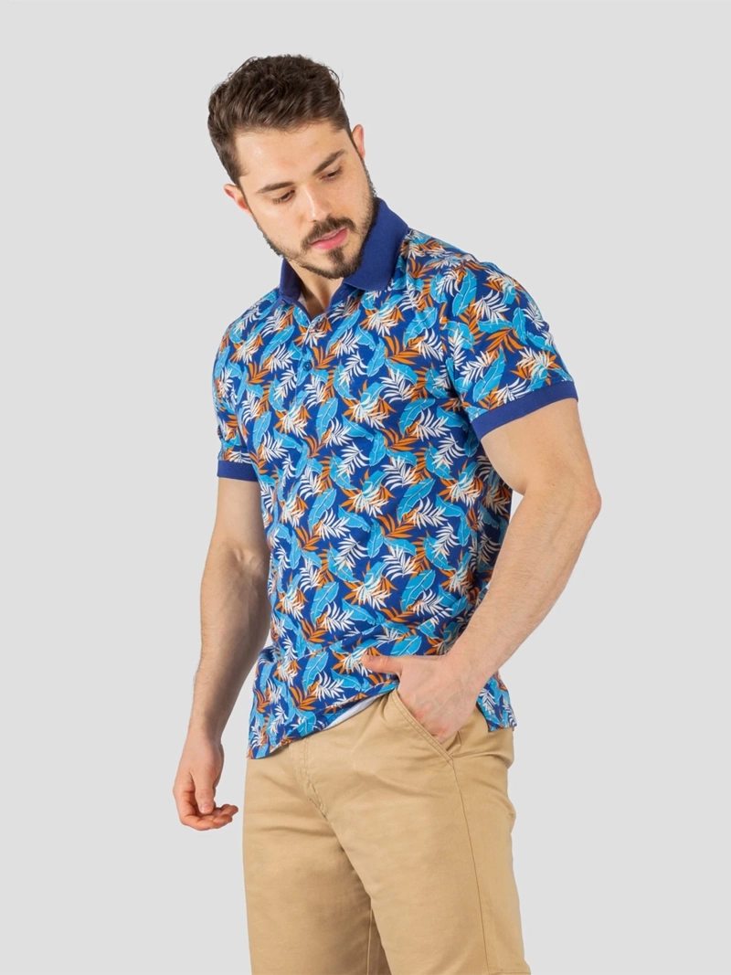 POLO MANGA CORTA HOMBRE JOHN HOLDEN FULLCOBERT J11447 - 1