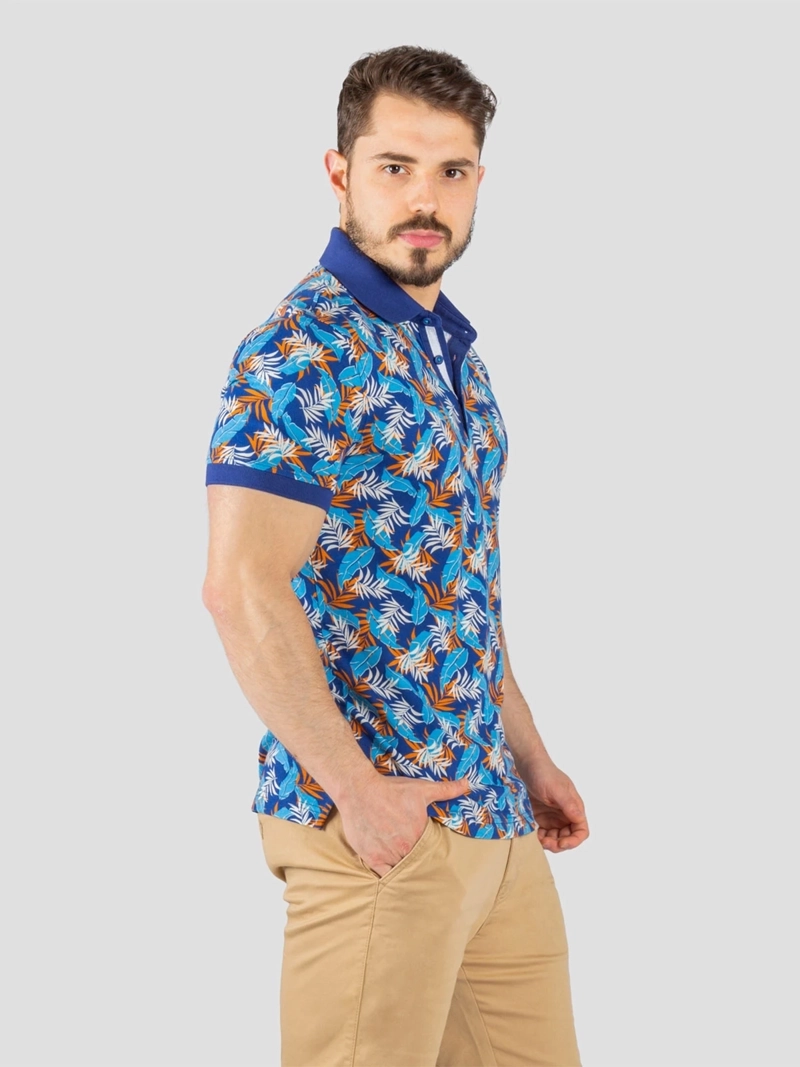 POLO MANGA CORTA HOMBRE JOHN HOLDEN FULLCOBERT J11447 - 3