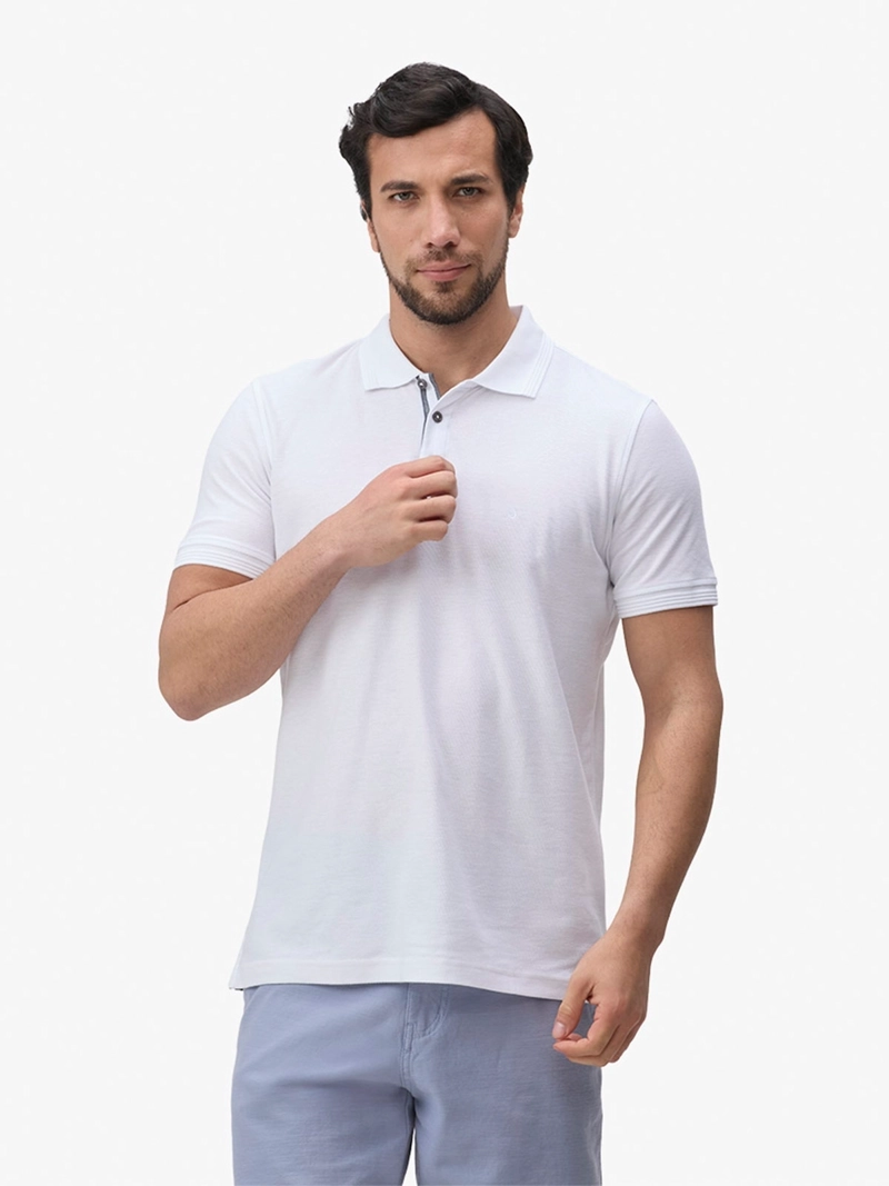 POLO MANGA CORTA HOMBRE JOHN HOLDEN MODA LUCIAN EJ1230 - 1