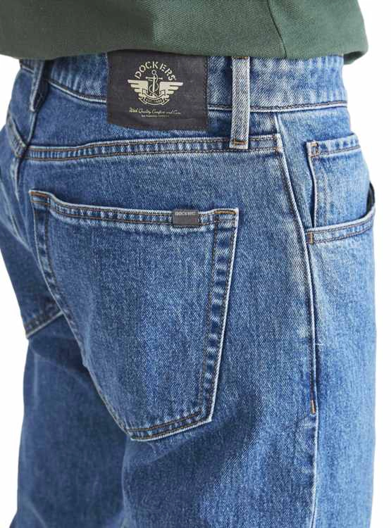 PANTALÓN HOMBRE DOCKERS AZUL JEAN CUT - 5