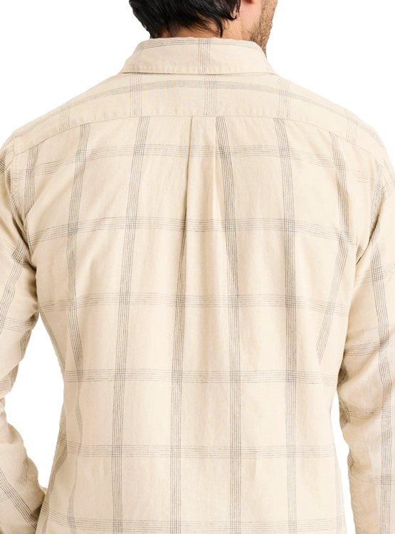 CAMISA MANGA LARGA HOMBRE DOCKERS SLIM ORIGINAL CAQUI - 4
