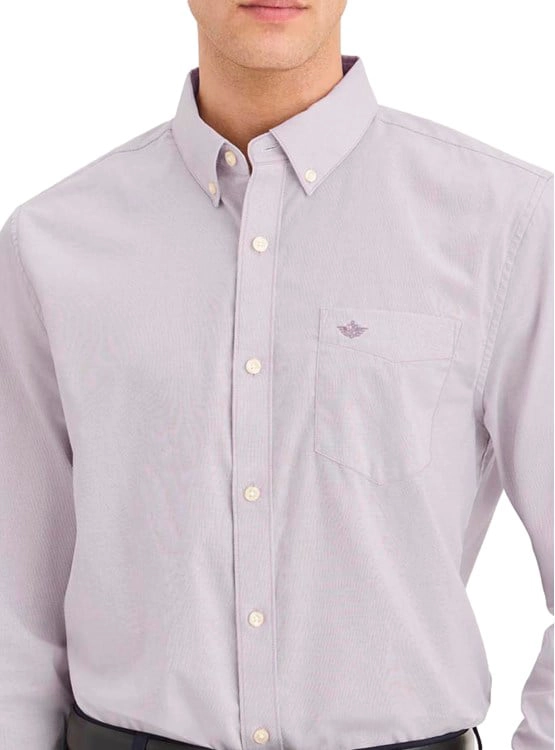 CAMISA MANGA LARGA HOMBRE DOCKERS SIGNATURE MORADO - 4